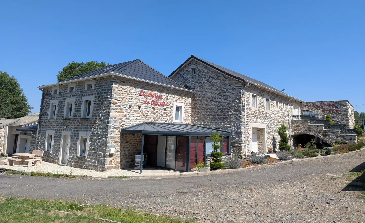 Vue des gites de boucharin